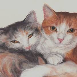 Sleepy Kitties by Pamela Humbargar