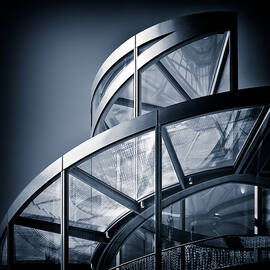 Futuristic Staircase by Dave Bowman