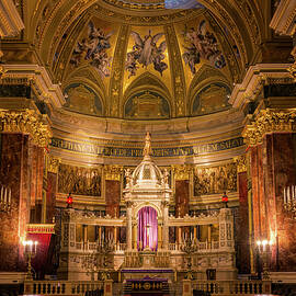 St Stephens Basilica Interior Budapest II