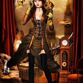 Steampunk Girl by Alicia Hollinger