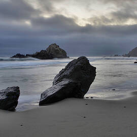 Stormy Afternoon - Big Sur by Stephen Vecchiotti