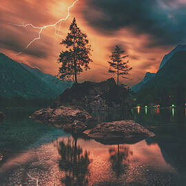 stormy evening by Mountain Dreams