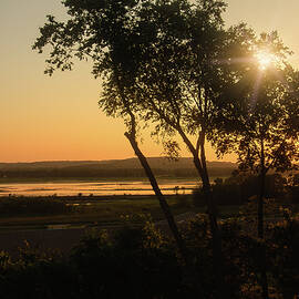 Sun Sets on the Backwaters by Joni Eskridge