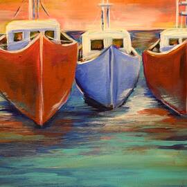 Sundown Fishing by Anne Seay