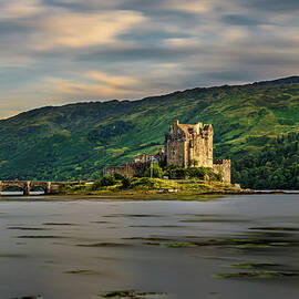 Sunset over Eilean Donan Castle by Miroslav Liska