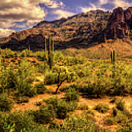 Superstition Mountain and Wilderness by Roger Passman
