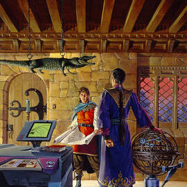 Technomage by Richard Hescox