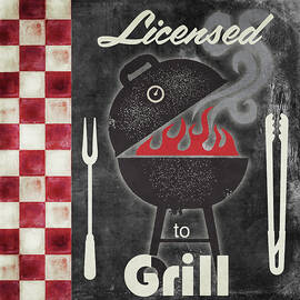 Texas Barbecue I by Mindy Sommers