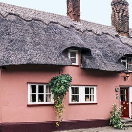 Thatched Roof Pub by Sally Weigand