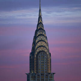 The Chrysler Building at Dusk by Diane Diederich