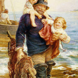 The Ferry by Frederick Morgan