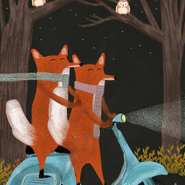 the fox mobile by Bri Buckley