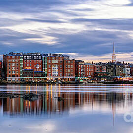 The Lights Come on in Portsmouth by Scott Thorp