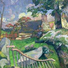 The Pig Keeper by Paul Gauguin