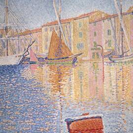 The Red Buoy by Paul Signac