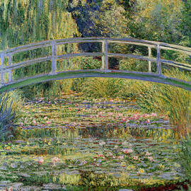 The Waterlily Pond with the Japanese Bridge