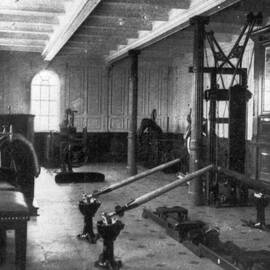 TITANIC: EXERCISE ROOM, 1912 by Granger