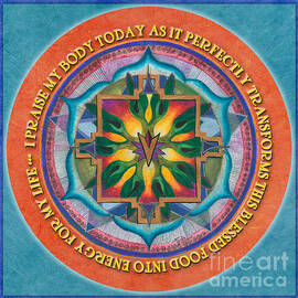 Transformation Mandala Prayer by Jo Thomas Blaine