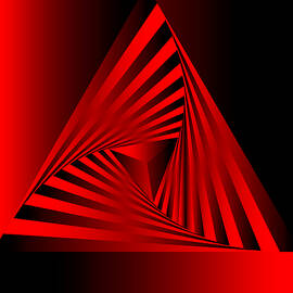 Triangles in red by Peter Antos