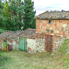 Tuscan Village Ruins by Norma Brandsberg