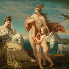 Venus and Europa by Benjamin West