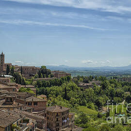 View from Siena in Italy by Patricia Hofmeester