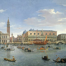 View of Venice from the Island of San Giorgio by Gaspar van Wittel