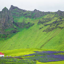 Vik Village Church, Iceland by Venetia Featherstone-Witty