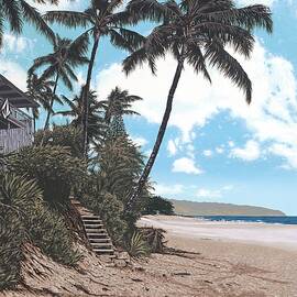 Volcom House Pipeline by Andrew Palmer