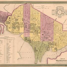 Washington D C 1849 by Mountain Dreams