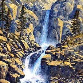Wilderness Waterfall by Frank Wilson