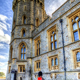 Windsor Castle and Coldstream Guard by David Pyatt