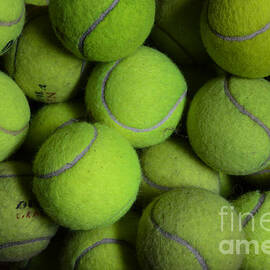 Worn Out Tennis Balls by Paul Ward