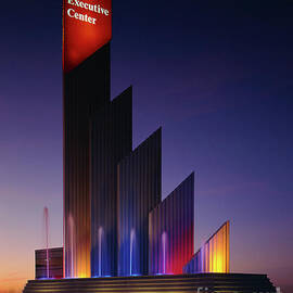 Wright Executive Center Water Fountain by Gary Gingrich Galleries