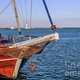 Yacht, lighthouse, sea.... by Viktor Birkus