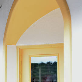 Yellow Arch and Door by Kae Cheatham