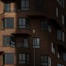 - Yellow Streetlight Xvi - by Wim Schuurmans