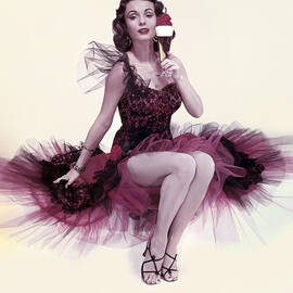 A Woman & Her Beer by Tom Kelley Archive
