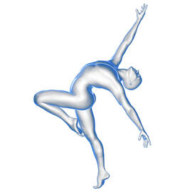 Ballet Dancer by Science Photo Library