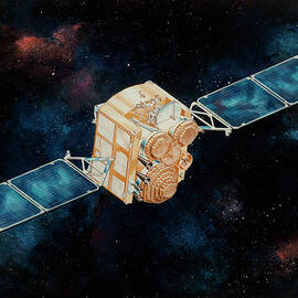 Dscs Military Communications Satellite by Science Photo Library