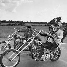 Easy Rider Bike Scene #1 Metal Print by Globe Photos - Fine Art America