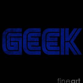 Geek White Vintage by Flippin Sweet Gear