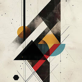 Geometric Abstract With Bold Shapes by Abstract Labs