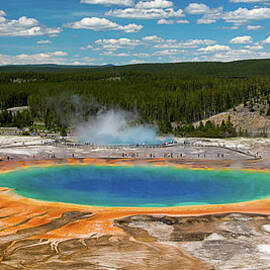 Grand Prismatic Spring by By Sathish Jothikumar