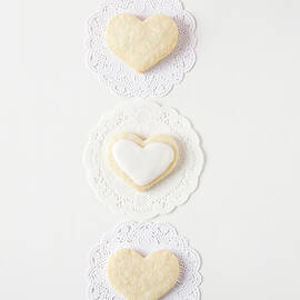 Heart Shaped Biscuits by 