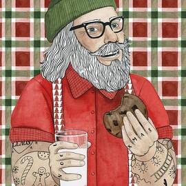 Hipster Santa I by Grace Popp