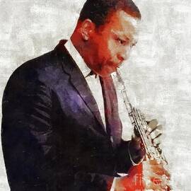 John Coltrane, Music Legend by Esoterica Art Agency
