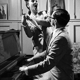 Merman & Berlin Rehearsing by Gjon Mili