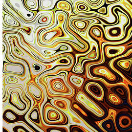 Metallic Shapes I by Danielle Harrington