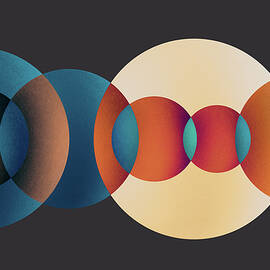 Overlapping Multi-colored Circles by Miragec